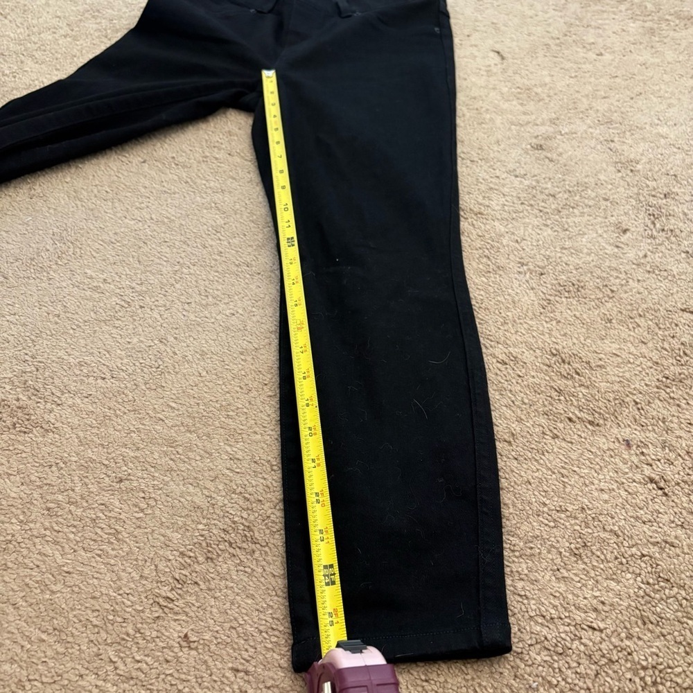 SPANX Women's Size Medium Black Jean-ish Ankle Leggings Slimming Shapewear - Picture 5 of 10